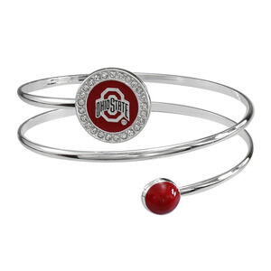 Ohio State Buckeyes Women's Bell Bracelet Wrap Arm Cuff NCAA